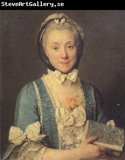 Joseph-Siffred  Duplessis Madame Lenoir Mother of Alexandre Lenoir the Founder of the Museum of French Monuments (mk05)
